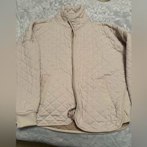 Avalanche Quilted Jacket in Cream